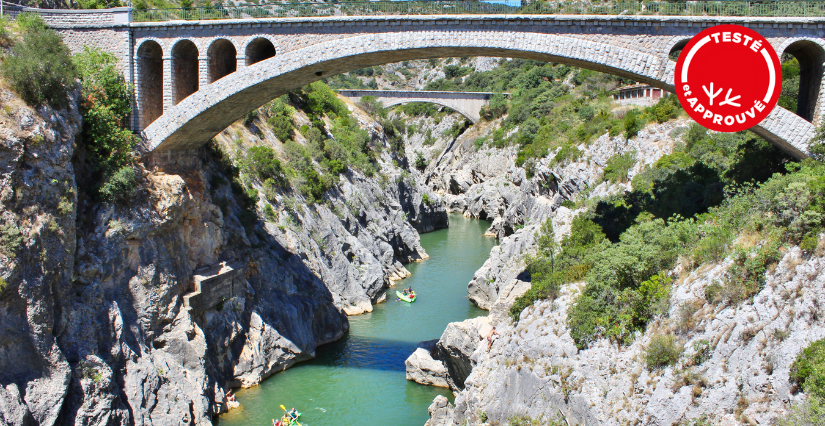 ☄ REPORTAGE I Hydrospeed dans les Gorges de l'Hérault, nous l'avons testé avec nos ados!