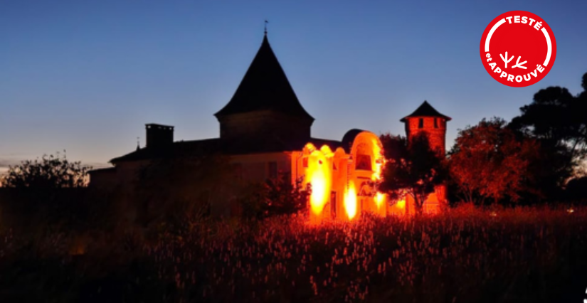 ☄ REPORTAGE I Parc et Lumières au Château du Parc à Pézenas : une balade nocturne inoubliable!