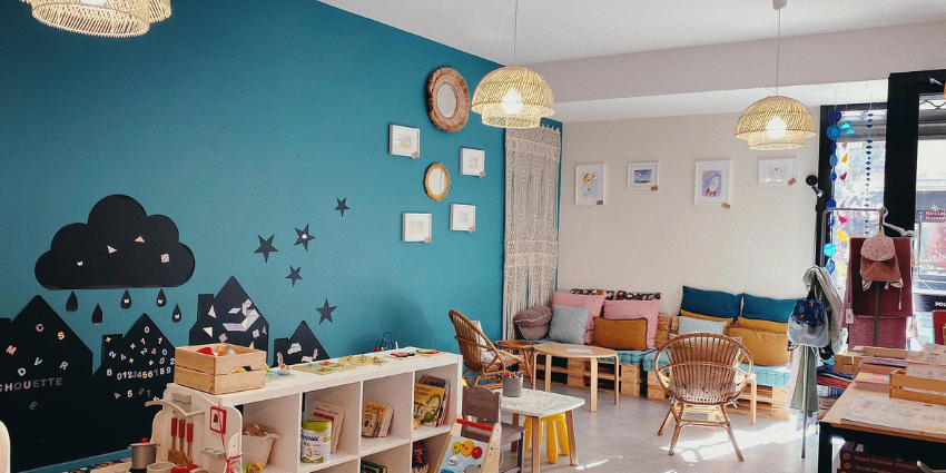 La Chouette Parenthèse, un café poussette avec ateliers et cantine familiale à Montpellier
