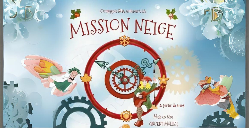 Spectacle "Mission neige" à la Comédie du Mas, près de Montpellier