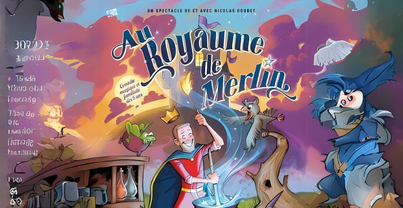 Spectacle "Le Royaume de Merlin" à la Comédie du Mas, près de Montpellier