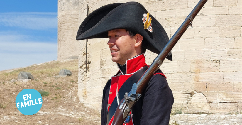 Visite en famille "Le Fort en révolution" au Fort Saint André à Villeneuve-lès-Avignon!