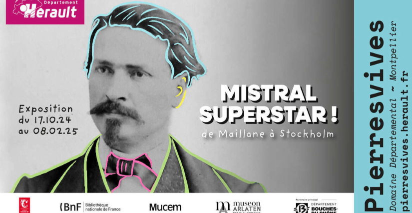 Exposition "Mistral Superstar" au Domaine Pierresvives, à Montpellier!