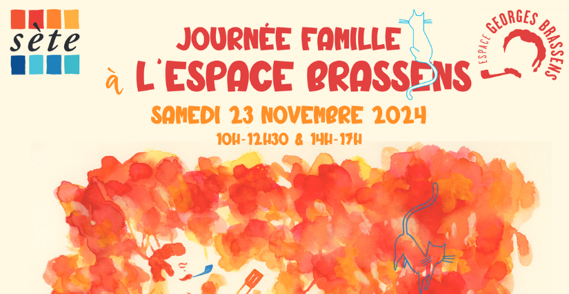 Journée spéciale famille à l'Espace Georges Brassens à Sète