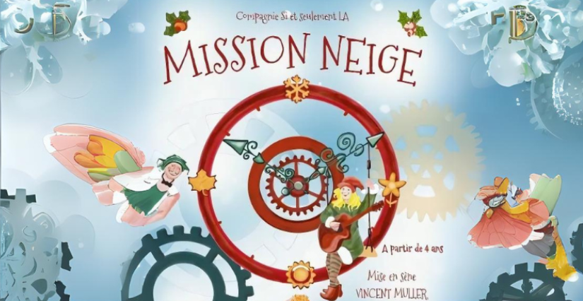 Spectacle "Mission neige" à la Comédie du Mas, près de Montpellier