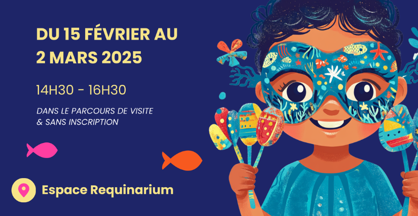 Viens fêter le carnaval au Seaquarium, au Grau-du-Roi!