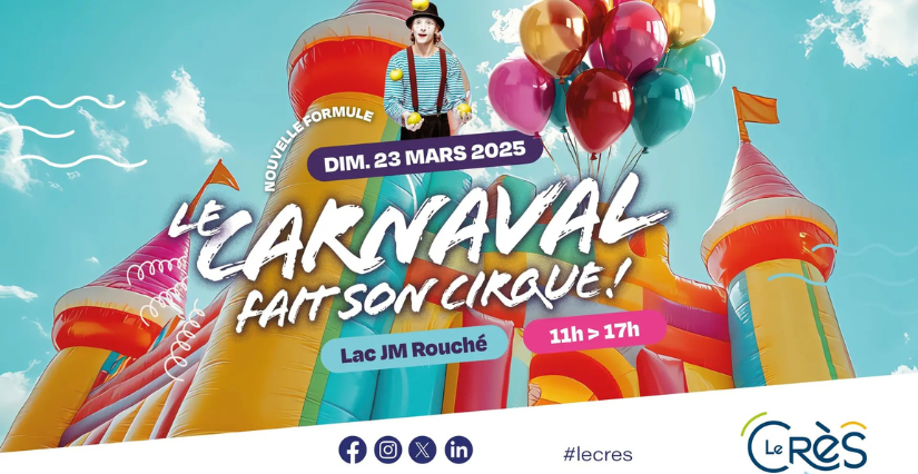 Le Carnaval du Crès 2025 fait son cirque !