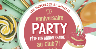 "Anniversaire party", une fête d'anniversaire sportive et originale au Club 7 de Montpellier